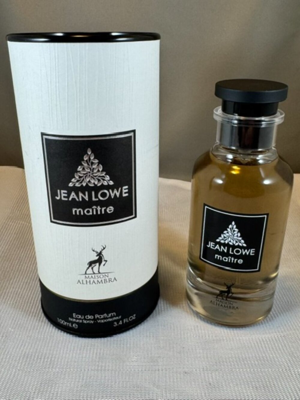 Maison Alhambra Jean Lowe Matiere EDP Men's Spray 3.4oz New Open Box $75